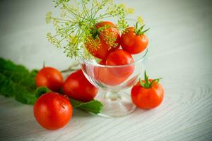 Naturel tomates avec épices préparé pour préservation photo