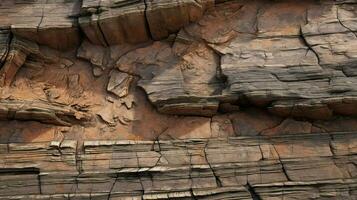 ai généré géologie intercratonique plateau paysage photo