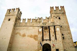 le Château de la personne dans le ville de Sienne, Italie photo