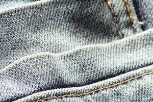 fermer de bleu jeans et denim détails. photo