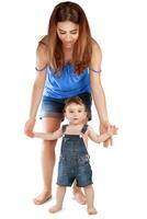 mère avec petit fils photo