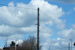 faible angle vue de luton ville de Angleterre sur clair journée de avril 7ème, 2023 photo