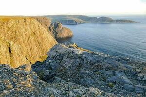 vue panoramique sur la côte photo