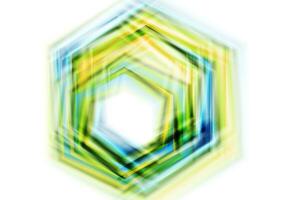 coloré hexagone abstrait formes Contexte photo