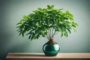 ai généré une mis en pot plante sur une table photo