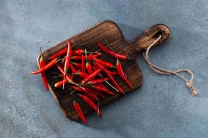 fond de texture de modèle de piments rouges chauds photo