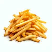 ai généré patates français frites réel photo photoréaliste