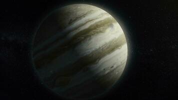 Jupiter - haute résolution 3d présente planètes de le solaire système. gaz géant planète. beauté de Profond espace. milliards de galaxies dans le univers photo