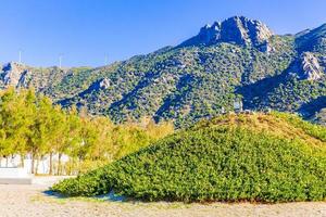 Oros dikaios dikeos montagne paysages naturels de l'île de kos en grèce. photo