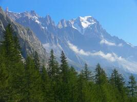 une Montagne intervalle photo