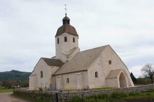 une blanc église photo