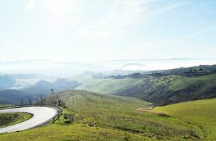 autour le toscan collines photo