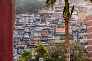 rio de janeiro, brésil, 2015 - favela da rocinha photo