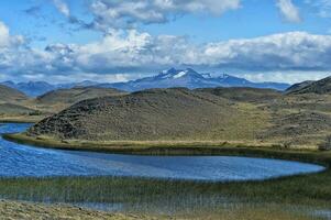 lac, torres del paine nationale parc, chilien patagonie, Chili photo