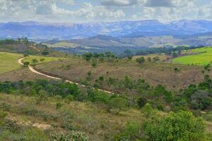 serra da canastra paysage, serra da canastre, les mines gerais État, Brésil photo