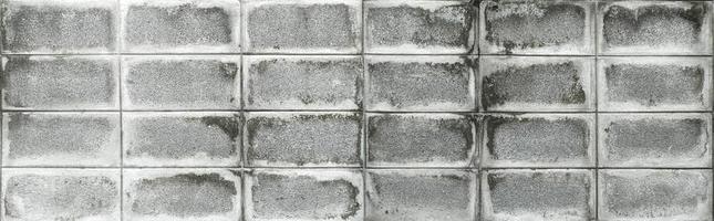 texture de modèle de mur de briques de ciment ancien et de saleté. photo