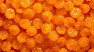 ai généré agrumes Orange bonbons nourriture photo