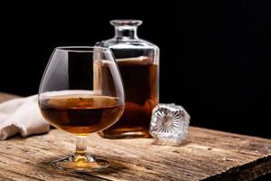 boisson cognac ou whisky photo