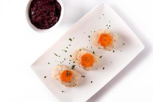 poisson gefilte juif traditionnel photo