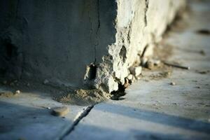 ai généré puissant marteau-piqueur béton. produire ai photo