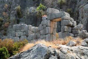 le ruines de le ville de Mira, kekova photo