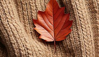 ai généré l'automne feuilles créer vibrant couleurs dans la nature généré par ai photo