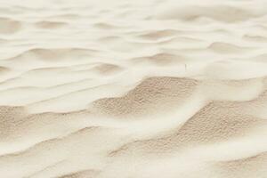 copie espace de le sable plage texture abstrait Contexte. photo