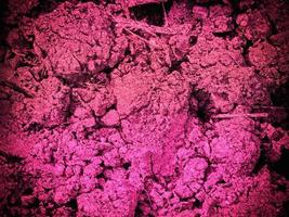 texture de terre rose