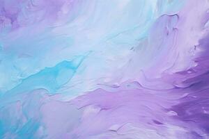 ai généré violet et lumière bleu pétrole des peintures étaient peint tout plus de le Contexte. photo