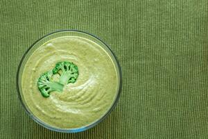 brocoli fromage soupe photo