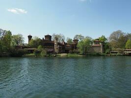 château médiéval à turin photo