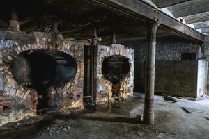 urbain, vieux abandonné usine dans Belgique. photo