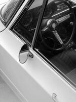 ancien voiture fermer monochrome photo