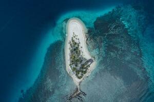 aérien vue de bagtenga île Nord d'accord photo