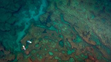 aérien majestueux Naturel mer Contexte photo