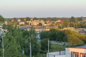 un vrai coup de le rural partie de le ville. Urbain photo