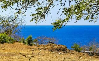 magnifique ville paysage marin paysage Naturel panorama vue puerto escondido Mexique. photo