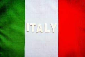 italien drapeau Contexte photo