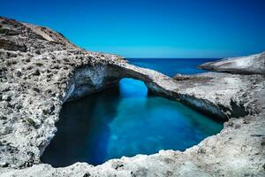 magnifique mer paysage, Grèce photo