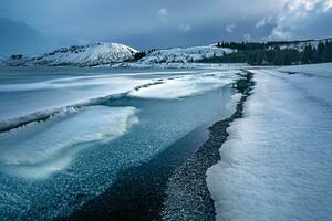 magnifique paysage de Islande photo