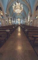 décoré église pour une mariage photo