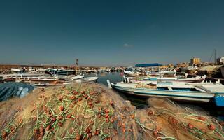 port de pêche bateaux photo