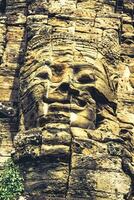 pierre peintures murales et sculptures dans angkor quoi, Cambodge photo