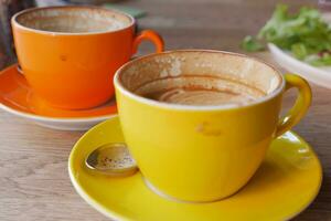 vide café tasse sur table , photo