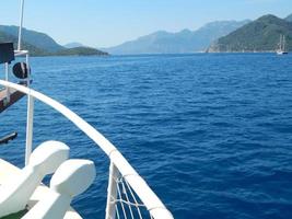la texture de l'eau de la mer Egée
