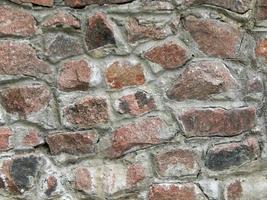 texture des matériaux en pierre naturelle et des murs de maçonnerie en brique photo