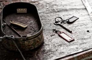 vieilles clés abandonnées photo