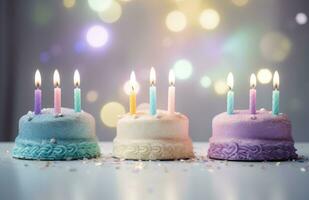 ai généré gâteau célébrer votre premier anniversaire photo