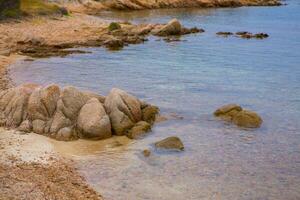 photo avec magnifique paysage de le île de Sardaigne, Italie