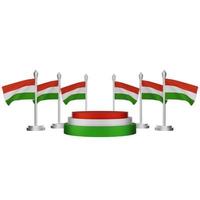 concept de la fête nationale hongroise photo